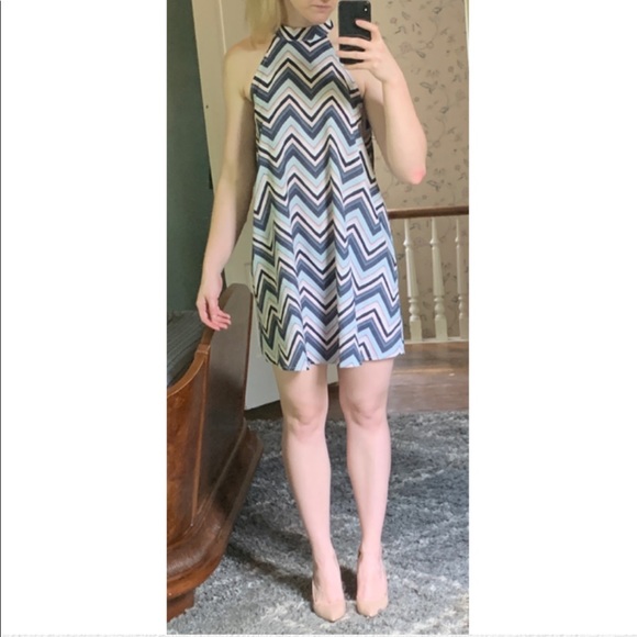 chevron dress forever 21